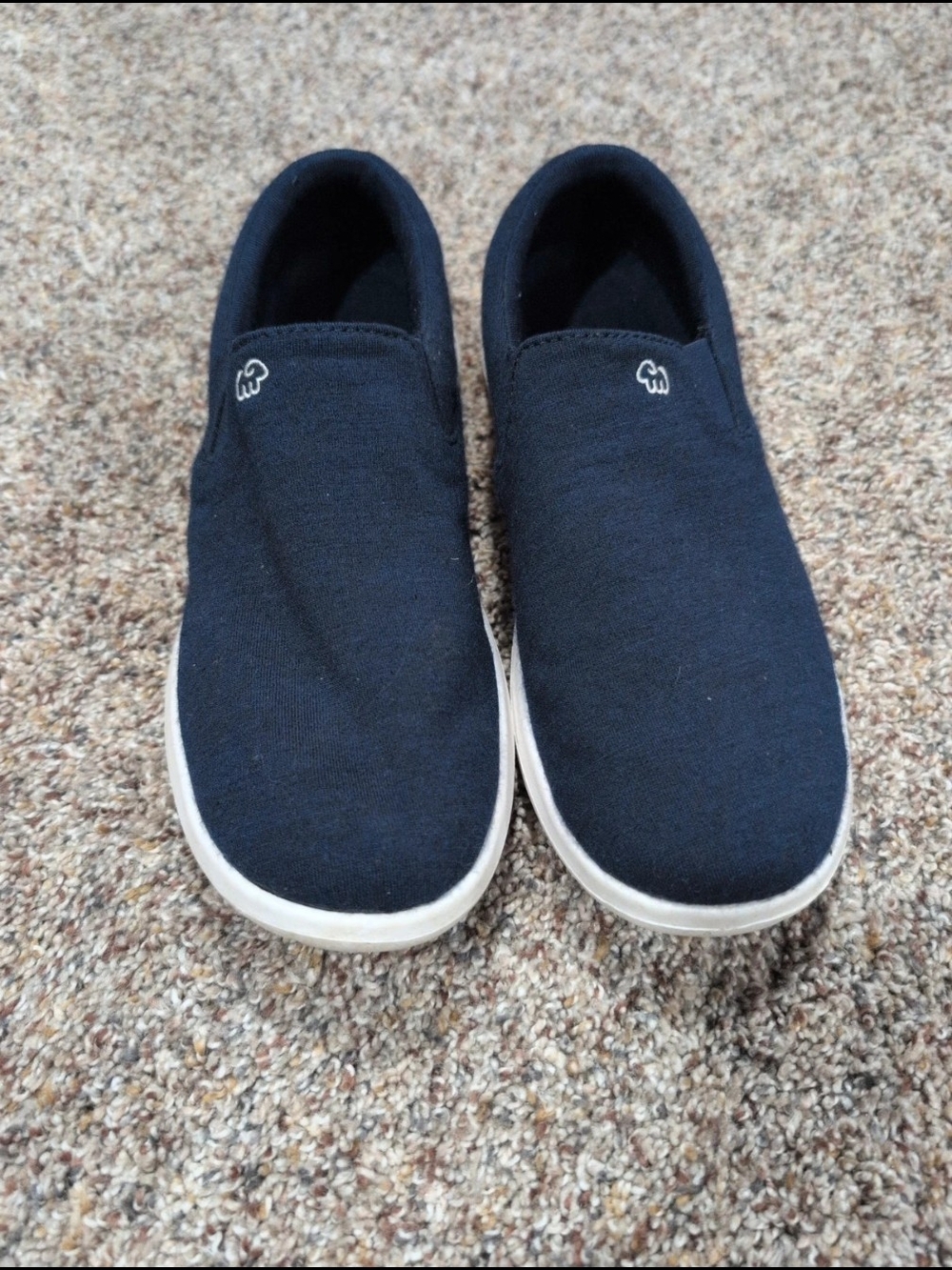 Women's Slip On Merinos Shoes in Navy